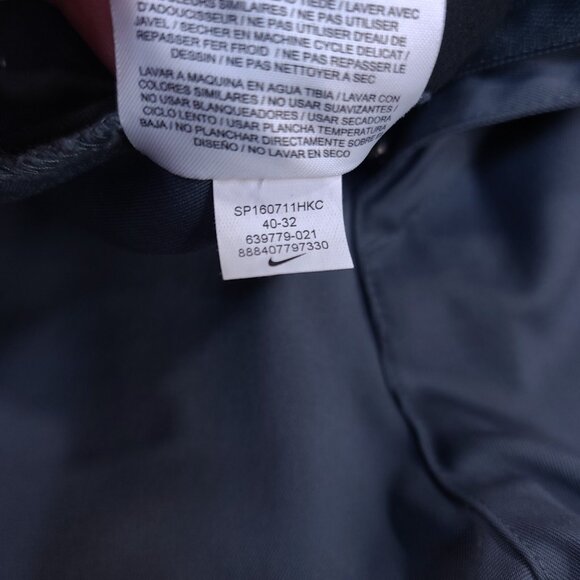 Nike Golf Pants Mens 40x32 Tour Performance Gray Tech Dri Fit Woven Stretch - Picture 10 of 10